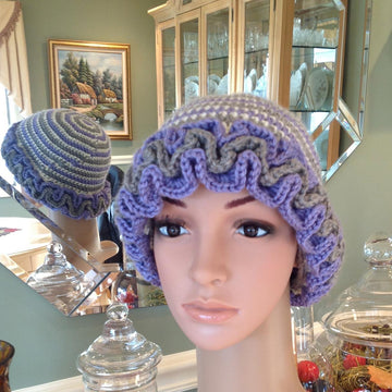 Ruffled Hat PDF12-082