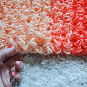 Ombre' Loop Stitch Rug