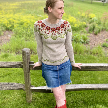 Poppies Pullover