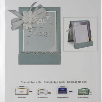 Spellbinders Amazing Paper Grace Shapeabilities Dies - Adorned Notepad