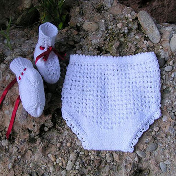 First Steps Knickers & Bootees