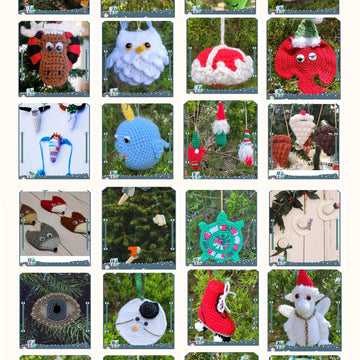Advent Calendar Christmas Ornaments