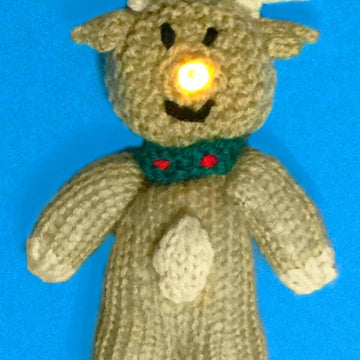 Christmas Reindeer Tea Light Tree Decoration