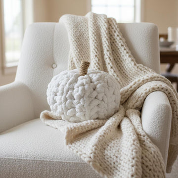 Chunky Pumpkin Pillow