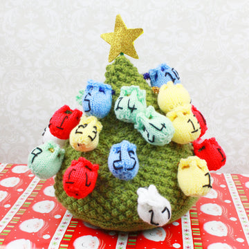 Knitting Pattern Christmas Tree Advent Calendar #300