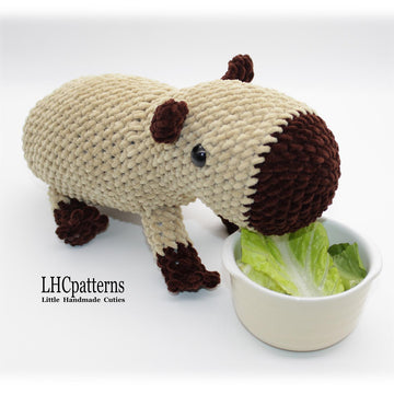 Seamless Capybara Crochet Pattern