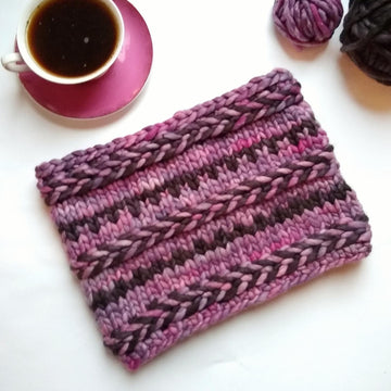Banded Braids Cowl