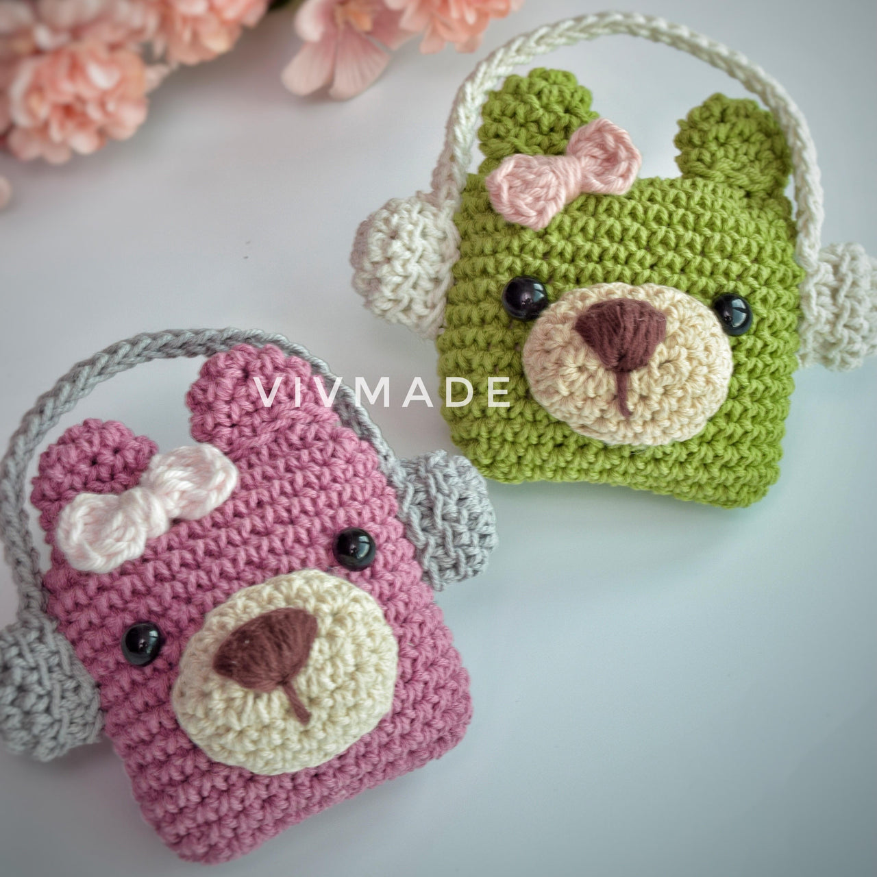 Bear AirPods Pouch