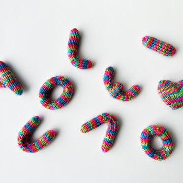 Rainbow Letter E