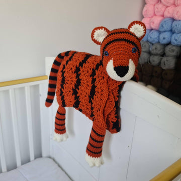 3in1 Jungle Tiger Baby Blanket