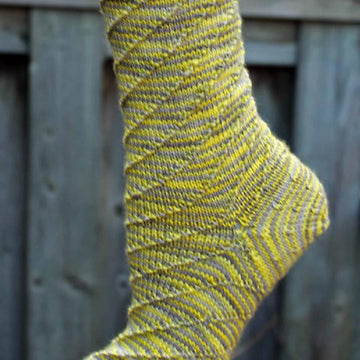 Solar Vortex Socks