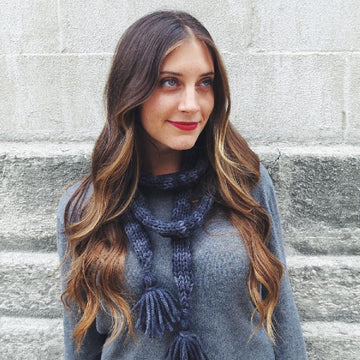Joie de Vivre Tassel Scarf