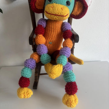Rainbow Bobble Monkey