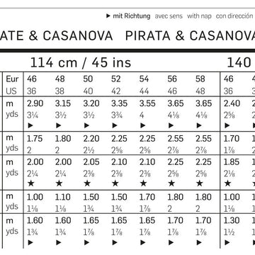 Burda Style Pirate & Casanova Costume Sewing Pattern B2459 - Paper Pattern, Size 36-48