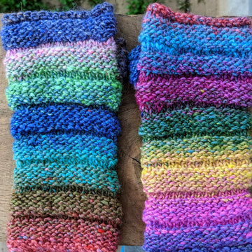 Romulus Roll Fingerless Mittens