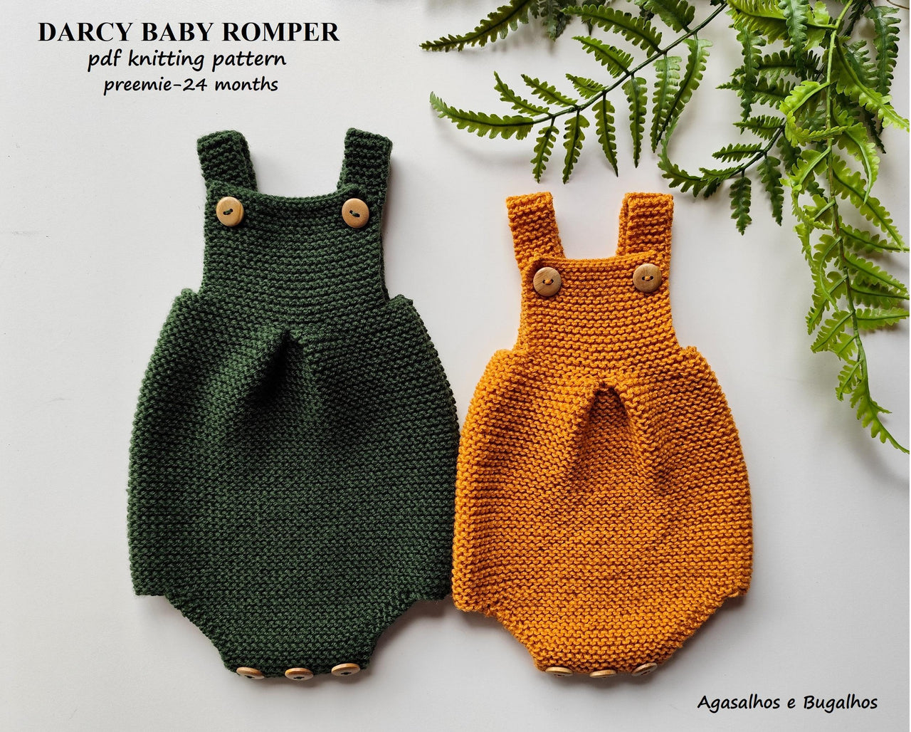 Darcy Baby Romper | Preemie - 24 months