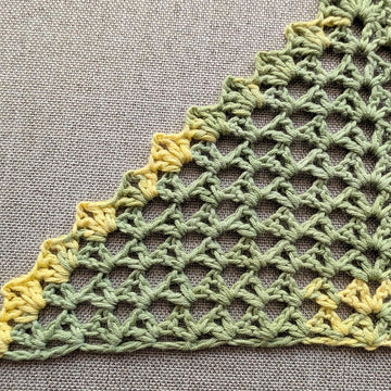 Crochet Bandana/Shawl Pattern/Chart #32