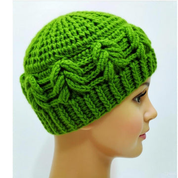 Crochet Braided Hat PDF Pattern + Video Tutorial
