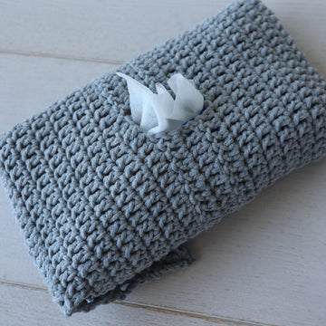 Crocheted Baby Wipe Cover