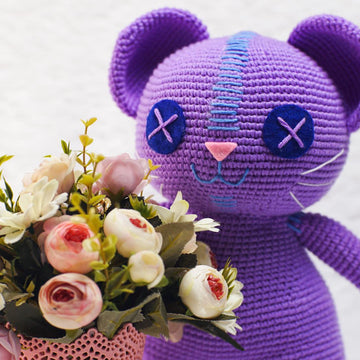 Momo mouse cocomelon amigurumi crochet doll