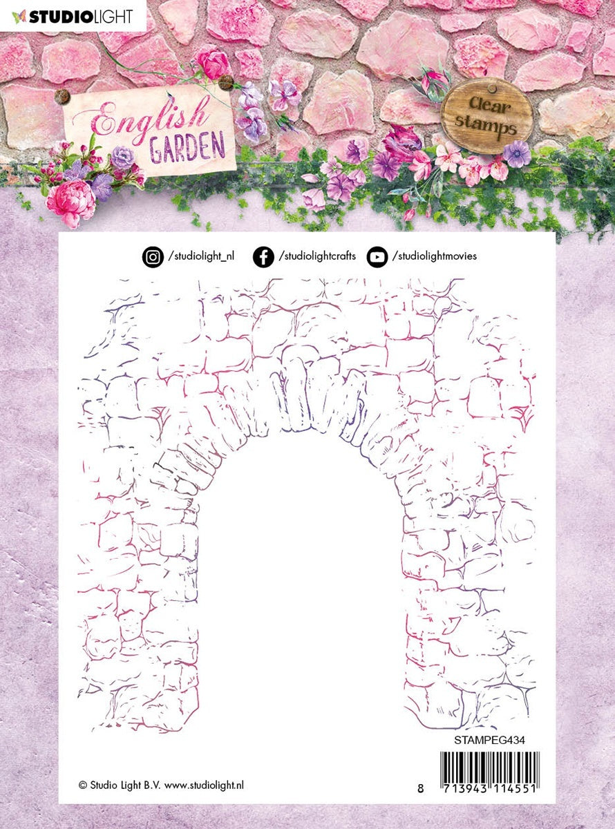 Studio Light English Garden Background Stamp - 620789