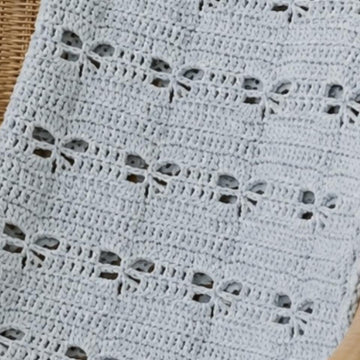 Dragonfly Crochet Blanket
