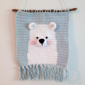 Polar bear wall decor