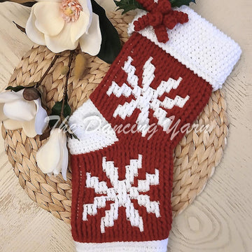 Snowflakes of Christmas Stocking