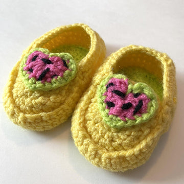 Watermelon Summer Baby Loafers