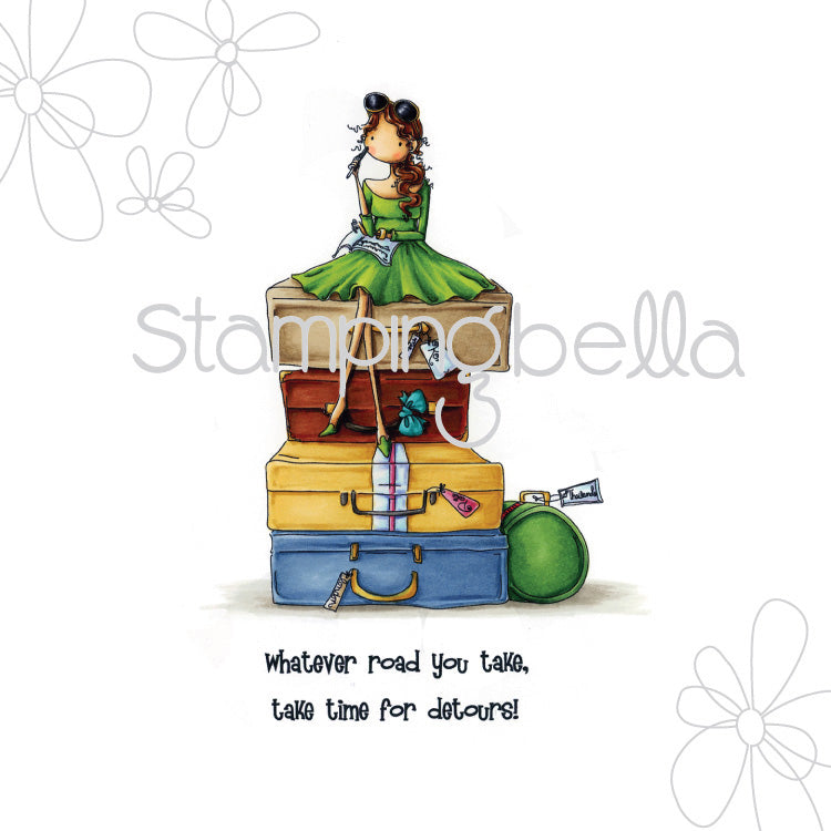 Stamping Bella Cling Stamps - Molly Makes A Detour