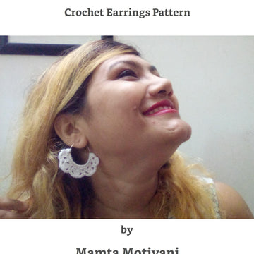 Chaand Baaliyan Earrings Crochet Pattern