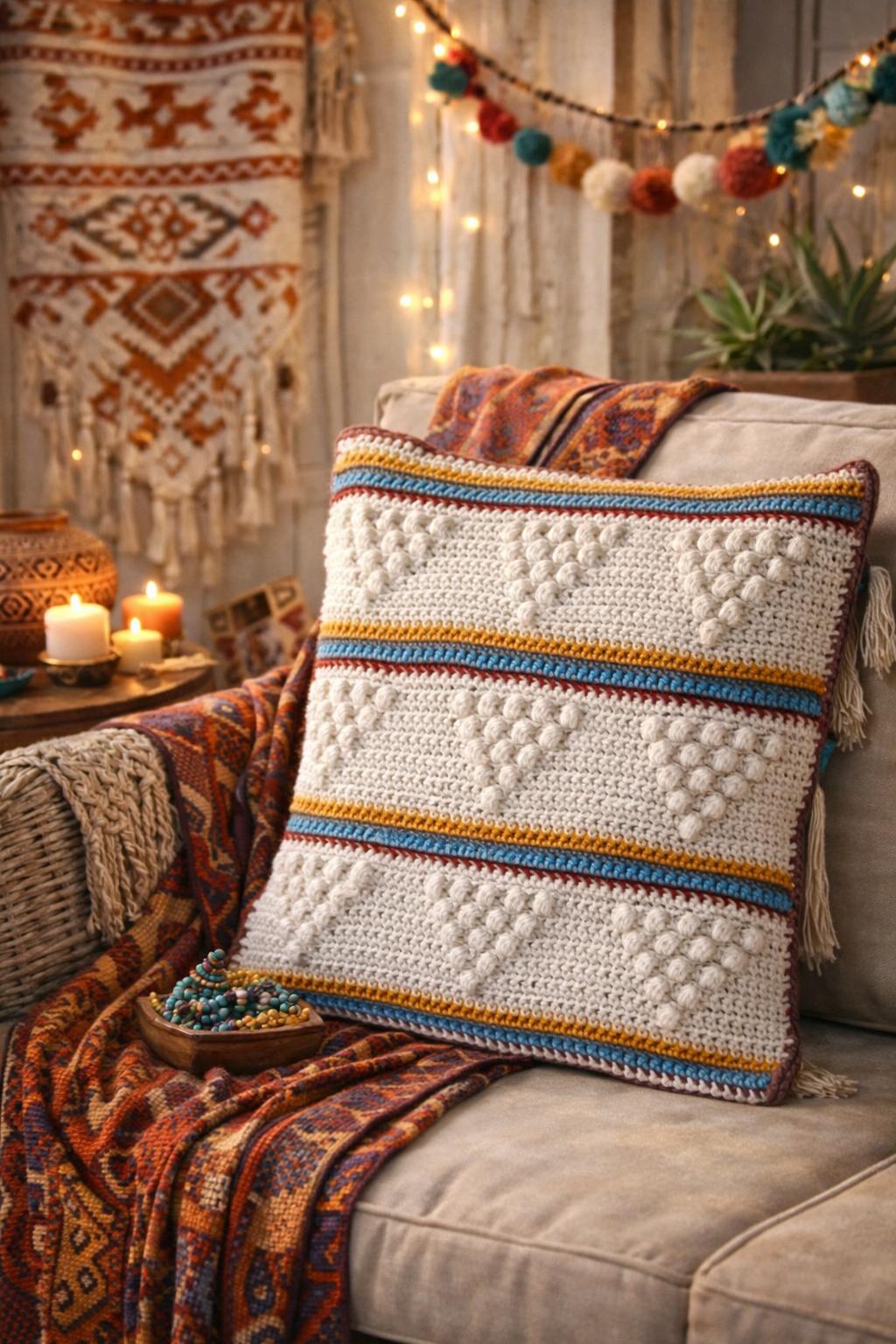 Cushion Cover Aztec Stripe