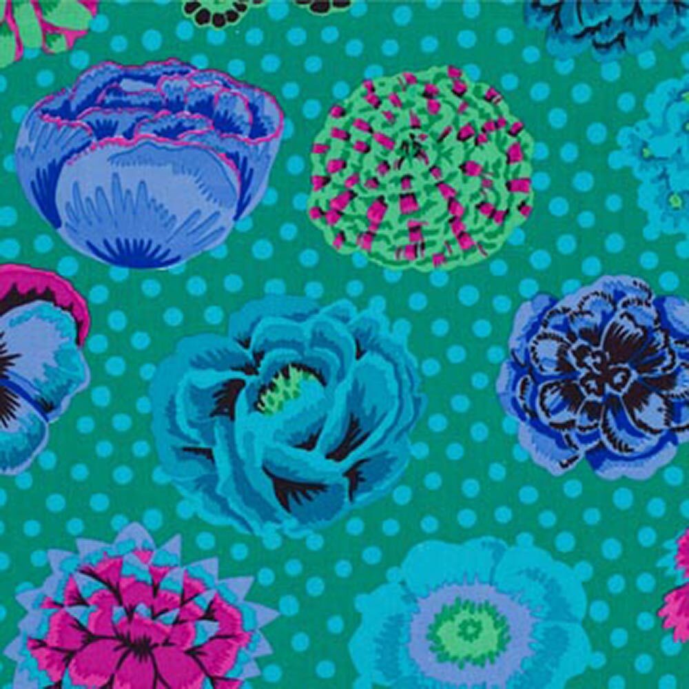 Kaffe Fassett Big Blooms - Emerald