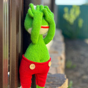 Frog knitting pattern