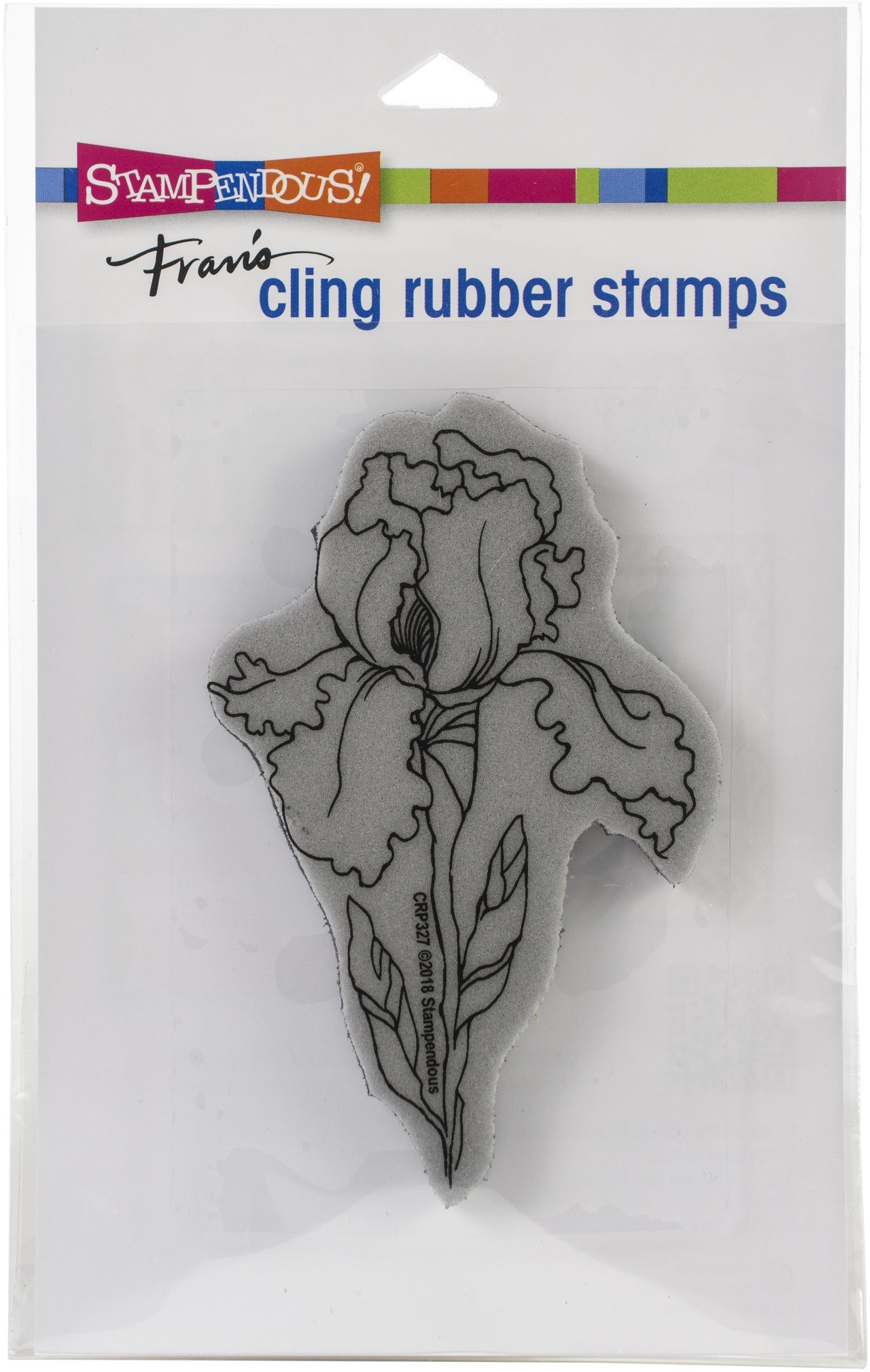 Stampendous Cling Stamp - Single Iris
