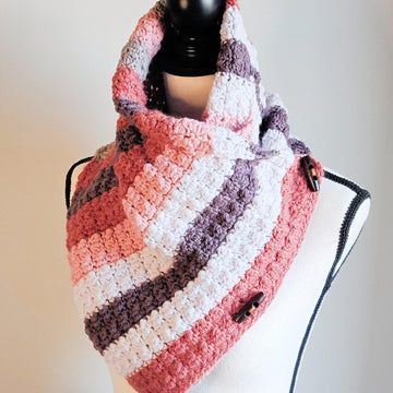 Santa Fe Button Cowl