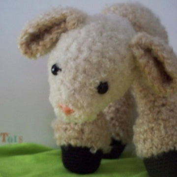 Fuzzy Lamb or Sheep Toy