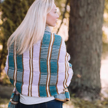 Color Me Plaid Brioche Wrap