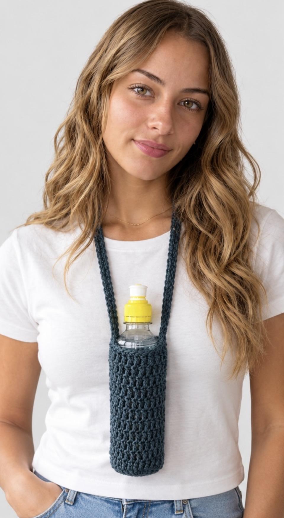 Crochet Water Bottle Holder
