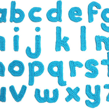3 Pattern Multipack: Uppercase Alphabet, Lowercase Alphabet, and Number & Punctuation Motif Patterns