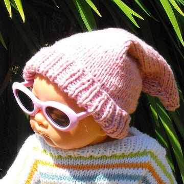 Baby Pink Pixie Hat