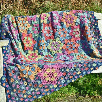Twinkle, Twinkle Little Star Crochet Blanket