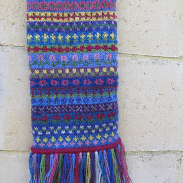 Spindrift Fairisle Scarf
