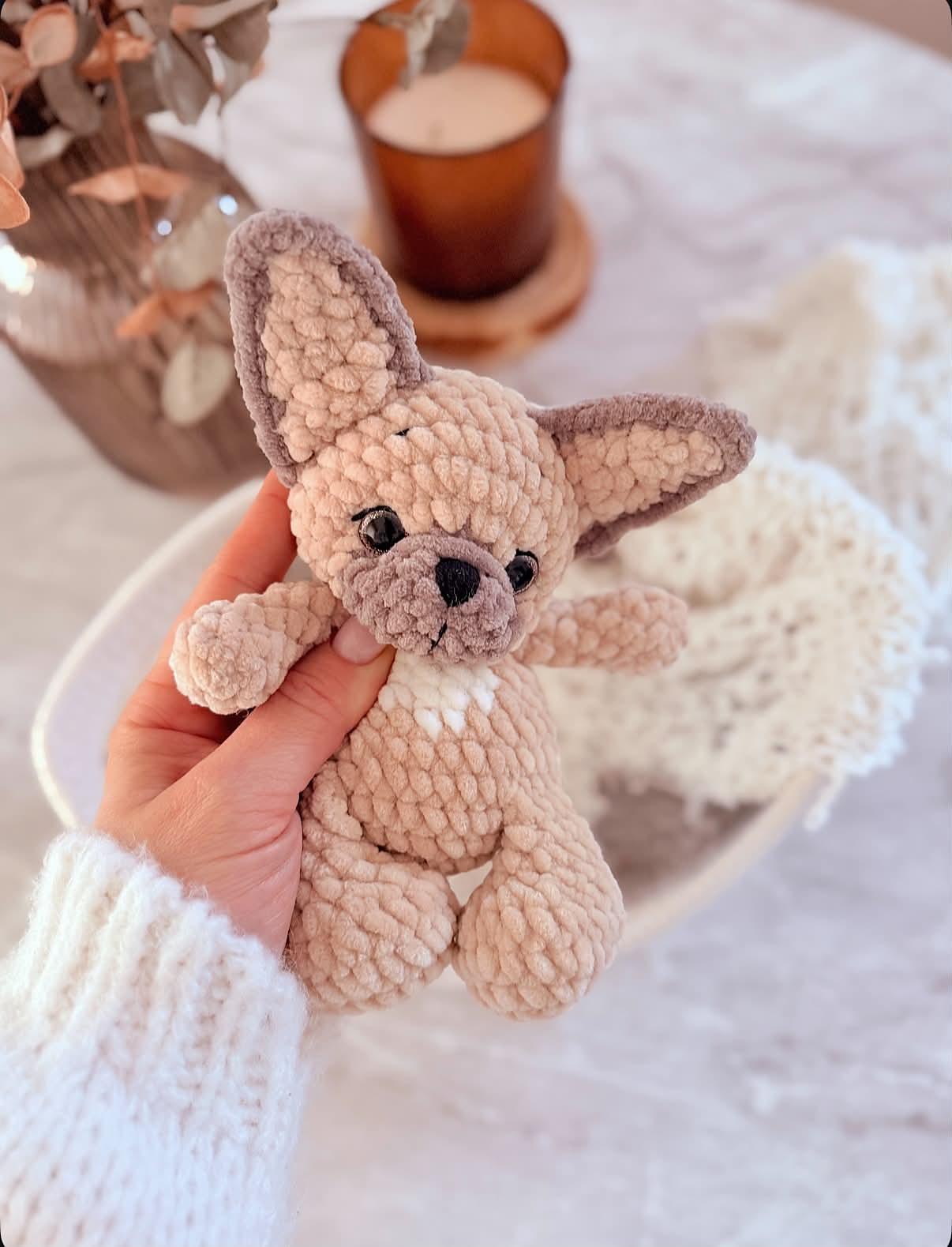 Plush French Bulldog Toy