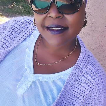 Lovely Lilac Cardigan