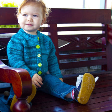 Fundamental Top-Down Baby Cardigan