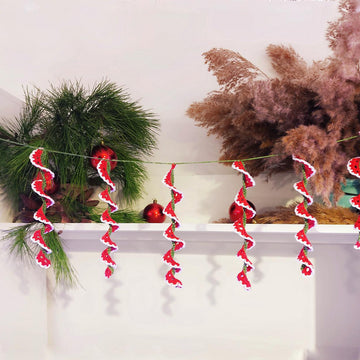Twisted Christmas Garland