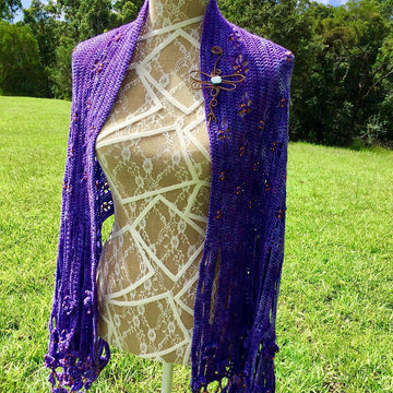 The Tangled Garden Shawl