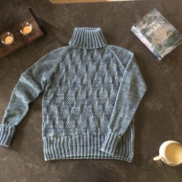 Boxy Brocade Pullover