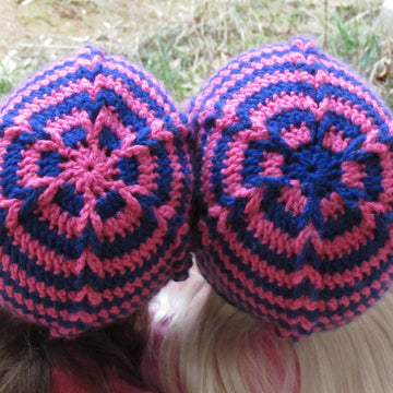 BFF Chain Link Hat & Wristwarmers Set